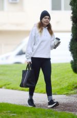 ELLEN POMPEO Out for Coffee in Los Angeles 01/25/2024
