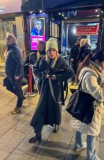ELLIE GOULDING Out for Ricky Gervais Tester Night of Comedy at Leicester Sq Theatre in London 01/09/2024