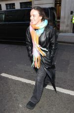 ELLIE LEACH and Vito Coppola Leaves Zoe Ball Breakfast Show in London 01/10/2024