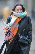 ELLIE LEACH and Vito Coppolo Leaves BBC Breakfast Studio at Media City in Salford 01/23/2024