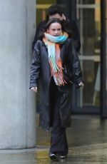 ELLIE LEACH and Vito Coppolo Leaves BBC Breakfast Studio at Media City in Salford 01/23/2024