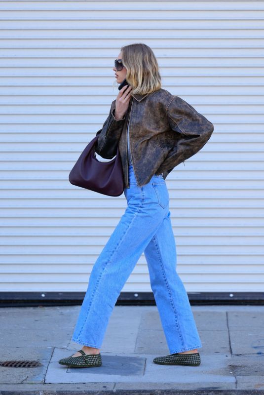 ELSA HOSK Out and About in Los Angeles 01/26/2024