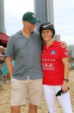 ELSA PATAKY and ZARA TINDALL at Magic Millions Barrier Draw on the Gold Coast 01/09/2024