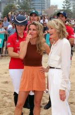 ELSA PATAKY and ZARA TINDALL at Magic Millions Barrier Draw on the Gold Coast 01/09/2024
