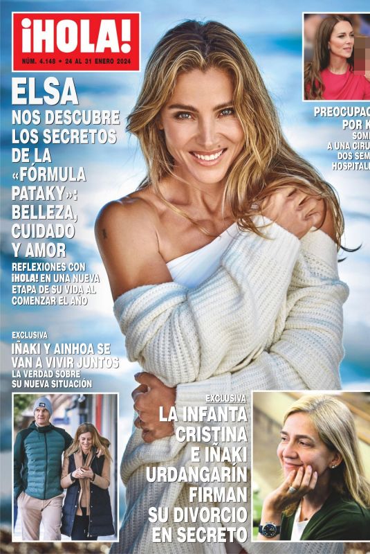 ELSA PATAKY in Hola Spain, January 2024