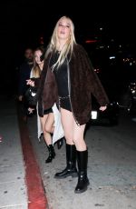 ELSIE HEWITT Arrives at Black Keys After-party at Bar Marmont in West Hollywood 01/14/2024
