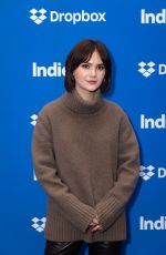 EMILIA JONES at IndieWire Sundance Studio Presented by Dropbox in Park City 01/21/2024