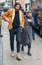 EMILY ATACK and Dr. Alistair Garner Out London 01/17/2024