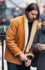 EMILY ATACK and Dr. Alistair Garner Out London 01/17/2024