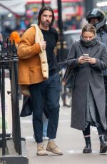 EMILY ATACK and Dr. Alistair Garner Out London 01/17/2024
