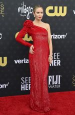 EMILY BLUNT at 2024 Critics Choice Awards in Santa Monica 01/14/2024