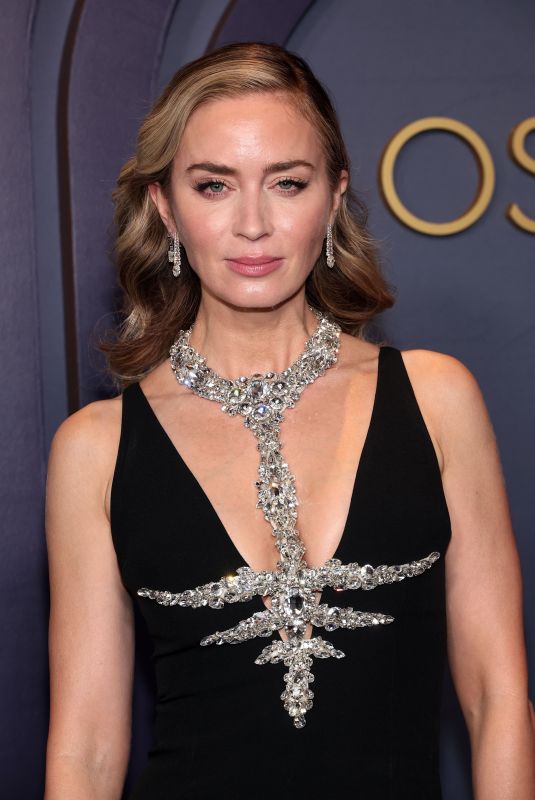 EMILY BLUNT at AMPAS 14th Annual Governors Awards 01/09/2024