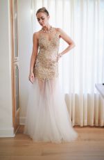 EMILY BLUNT for Vogue UK at Golden Globe Awards, January 2024