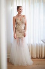 EMILY BLUNT for Vogue UK at Golden Globe Awards, January 2024