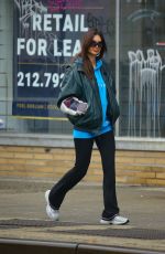 EMILY RATAJKOWSKI Arrives at Her Apartment in New York 01/24/2024