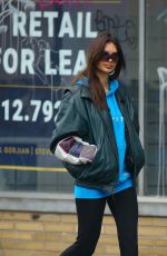 EMILY RATAJKOWSKI Arrives at Her Apartment in New York 01/24/2024