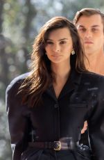 EMILY RATAJKOWSKI at Jacquemus Show in Saint-Paul-De-Vence 01/29/2024