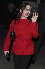 EMMA CHAMBERLAIN Leaves Vanity Fair Party at Chateau Marmont in Los Angeles 01/05/2024