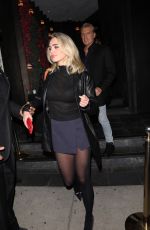 Emma Krokdal and Dolph Lundgren Leaves Catch Steak in West Hollywood 01/27/2024