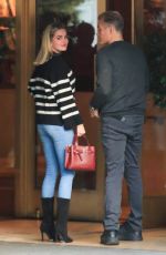 EMMA KROKDAL and Dolph Lundgren Out in Los Angeles 01/25/2024