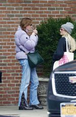 EMMA ROBERTS and GRACE NICKELS Out in New York 01/13/2024