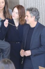 EMMA STONE and Mark Ruffalo Promotes Poor Things in Palm Springs 01/05/2024