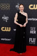 EMMA STONE at 2024 Critics Choice Awards in Santa Monica 01/14/2024