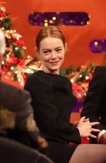 EMMA STONE at Graham Norton Show 12/31/2023