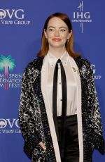 EMMA STONE at Palm Springs Film Festival 01/04/2024