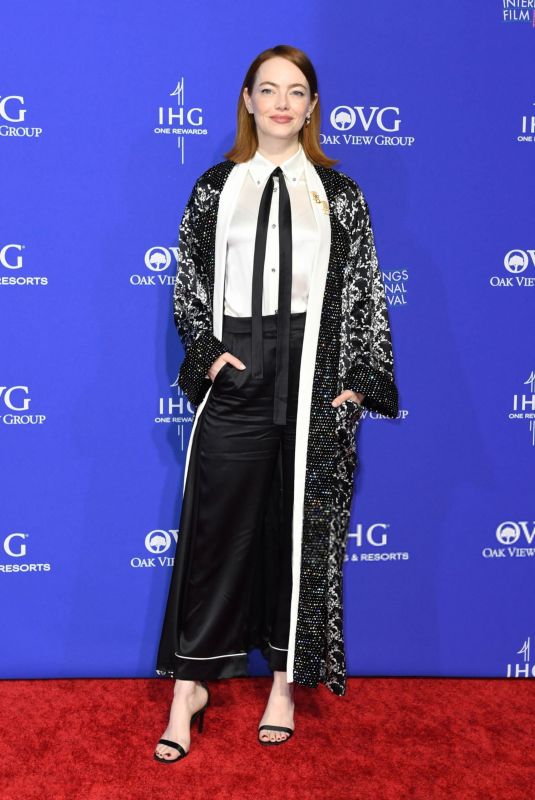 EMMA STONE at Palm Springs Film Festival 01/04/2024