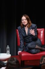 EMMA STONE at SAG-AFTRA Career Retrospective Conversation in New York 01/25/2024