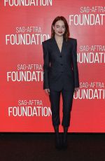 EMMA STONE at SAG-AFTRA Career Retrospective Conversation in New York 01/25/2024