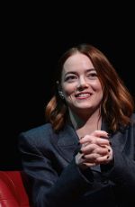 EMMA STONE at SAG-AFTRA Career Retrospective Conversation in New York 01/25/2024