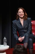 EMMA STONE at SAG-AFTRA Career Retrospective Conversation in New York 01/25/2024