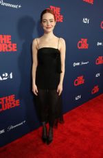 EMMA STONE at The Curse Season Finale Premiere in Beverly Hills 01/08/2024