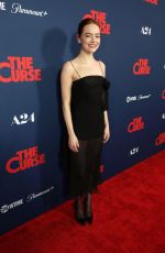 EMMA STONE at The Curse Season Finale Premiere in Beverly Hills 01/08/2024