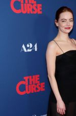 EMMA STONE at The Curse Season Finale Premiere in Beverly Hills 01/08/2024