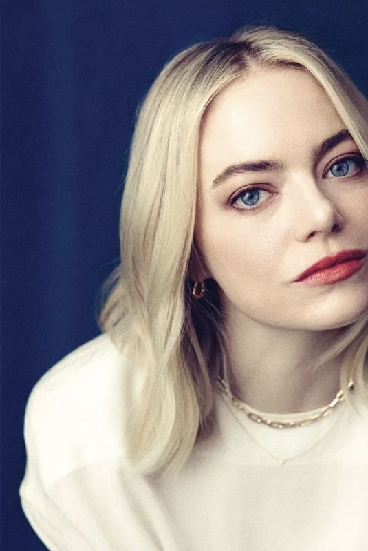 EMMA STONE for The Hollywood Reporter Roundtable, January 2024