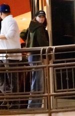 EMMA STONE Out for Dinner at Sushi Park in Los Angeles 01/12/2024