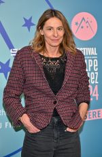 EMMANUELLE BELOHRADSKY at Heureux Gagnants Screening at 27th Alpe d Huez Film Festival 01/17/2024