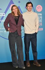 EMMANUELLE BELOHRADSKY at Heureux Gagnants Screening at 27th Alpe d Huez Film Festival 01/17/2024
