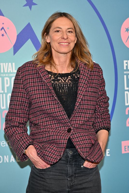 EMMANUELLE BELOHRADSKY at Heureux Gagnants Screening at 27th Alpe d Huez Film Festival 01/17/2024