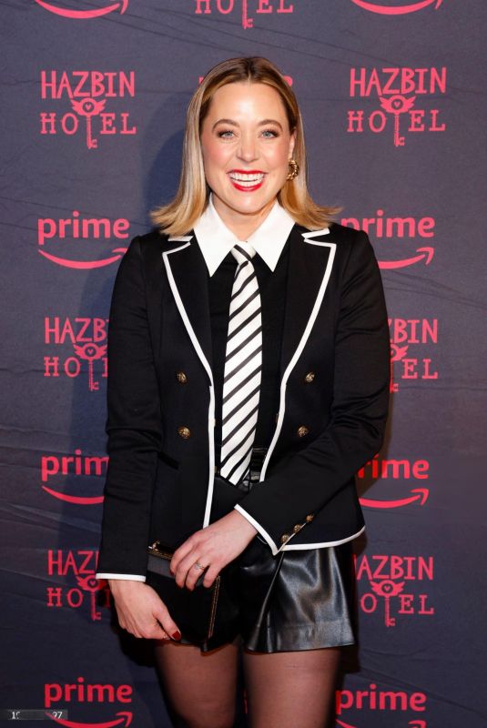 ERIKA HENNINGSEN at Hazbin Hotel Screening at AMC Empire 25 in New York 01/08/2024