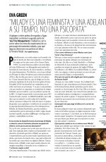 EVA GREEN in Fotogramas Magazine, February 2024