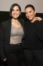 EVA LONGORIA, AMERICA FERRERA aand ANNIE GONZALEZ at Flamin Hot Special Screening Q&A 01/06/2024