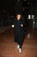 EVA LONGORIA Arrives at Charles de Gaulle Airport in Paris 01/17/2024