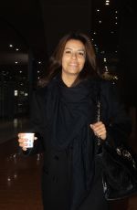 EVA LONGORIA Arrives at Charles de Gaulle Airport in Paris 01/17/2024