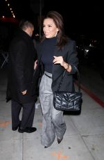 EVA LONGORIA Arrives at Cipriani in Beverly Hills 01/13/2024
