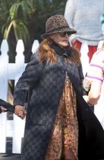 EVA MENDES Out and About in Santa Barbara 01/25/2024