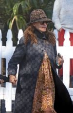 EVA MENDES Out and About in Santa Barbara 01/25/2024